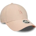 kapa-zaobljena-ruzicasta-podesiv-9forty-mini-cord-los-angeles-dodgers-mlb-new-era