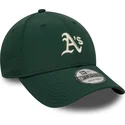 kapa-zaobljena-zelena-podesiv-9forty-recycled-midi-oakland-athletics-mlb-new-era