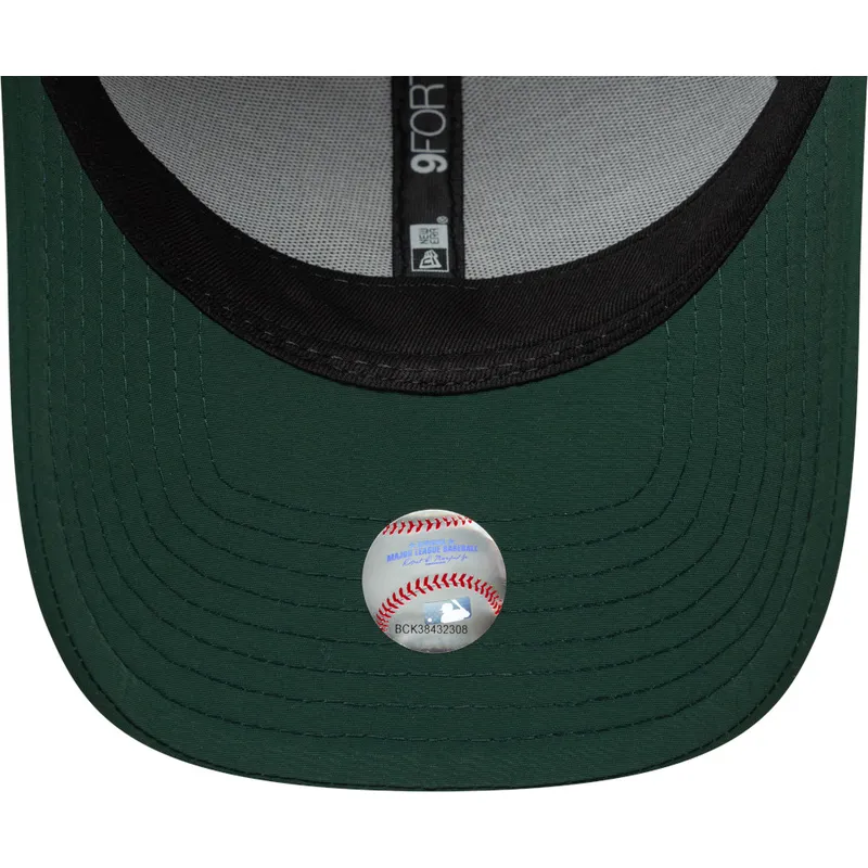 cap-zaobljena-green-adjustable-strap-9forty-recycled-midi-oakland-athletics-mlb-new-era