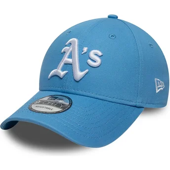 Cap zaobljena blue adjustable strap claro 9FORTY League Essential Oakland Athletics MLB New Era