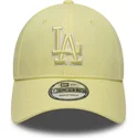 kapa-zaobljena-zuta-podesiv-9forty-team-outline-los-angeles-dodgers-mlb-new-era