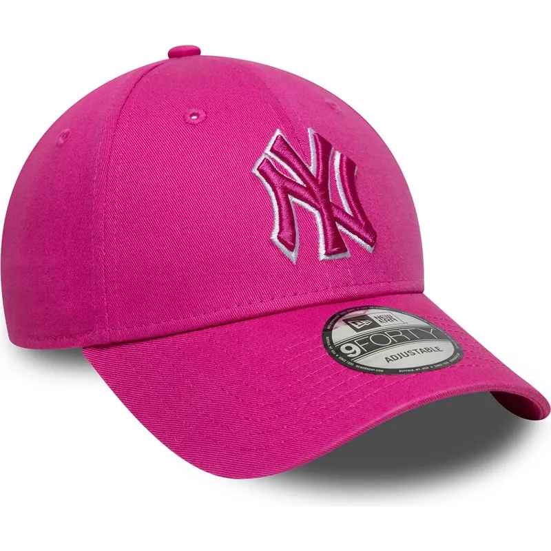 kapa-zaobljena-ruzicasta-podesiv-9forty-team-outline-new-york-yankees-mlb-new-era kapa-zaobljena-ruzicasta-podesiv-9forty-team-outline-new-york-yankees-mlb-new-era