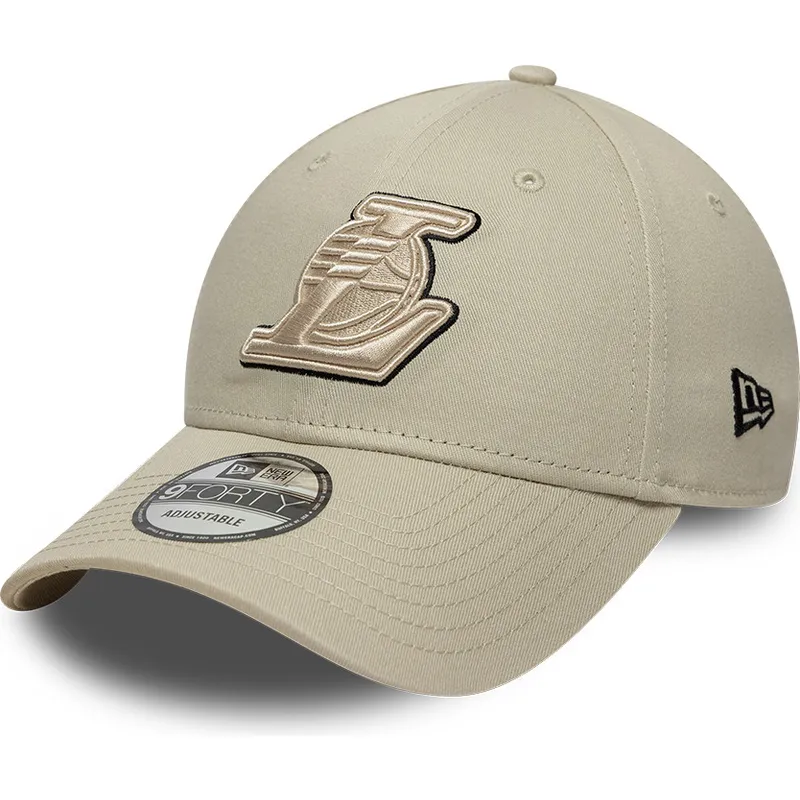 cap-zaobljena-beige-adjustable-strap-9forty-team-outline-los-angeles-lakers-nba-new-era cap-zaobljena-beige-adjustable-strap-9forty-team-outline-los-angeles-lakers-nba-new-era