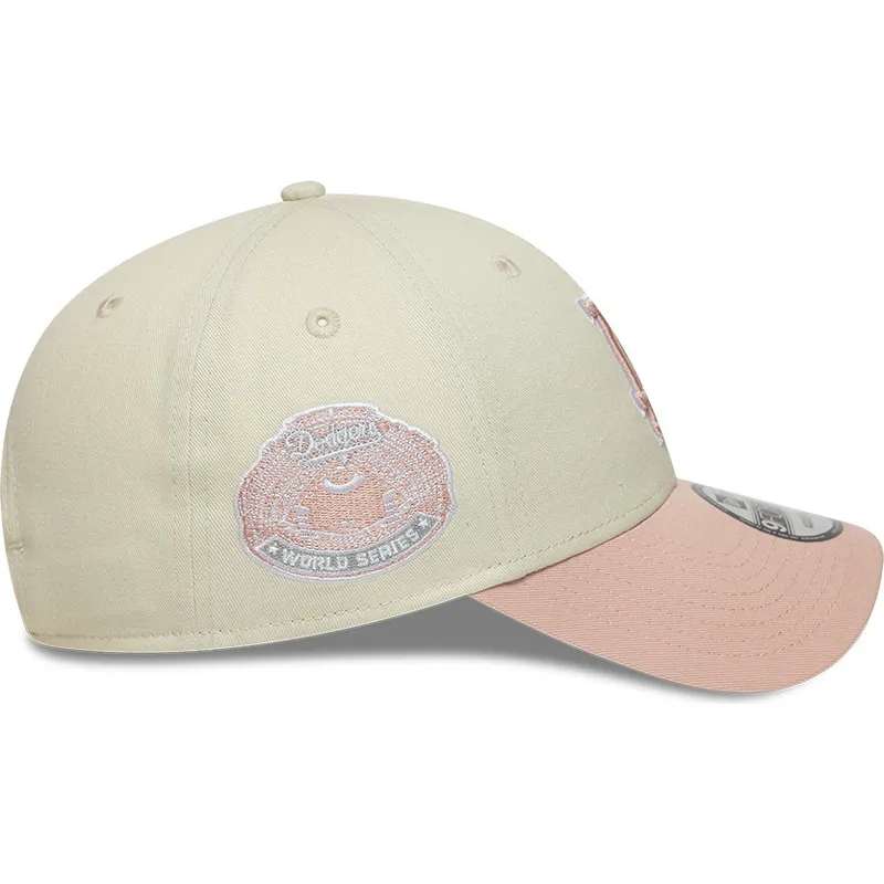 kapa-zaobljena-bez-podesiva-traka-rosa-rosa-9forty-world-series-patch-los-angeles-dodgers-mlb-new-era