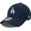 cap-zaobljena-navy-blue-adjustable-strap-9forty-soft-cord-los-angeles-dodgers-mlb-new-era