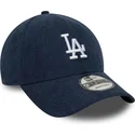 cap-zaobljena-navy-blue-adjustable-strap-9forty-soft-cord-los-angeles-dodgers-mlb-new-era