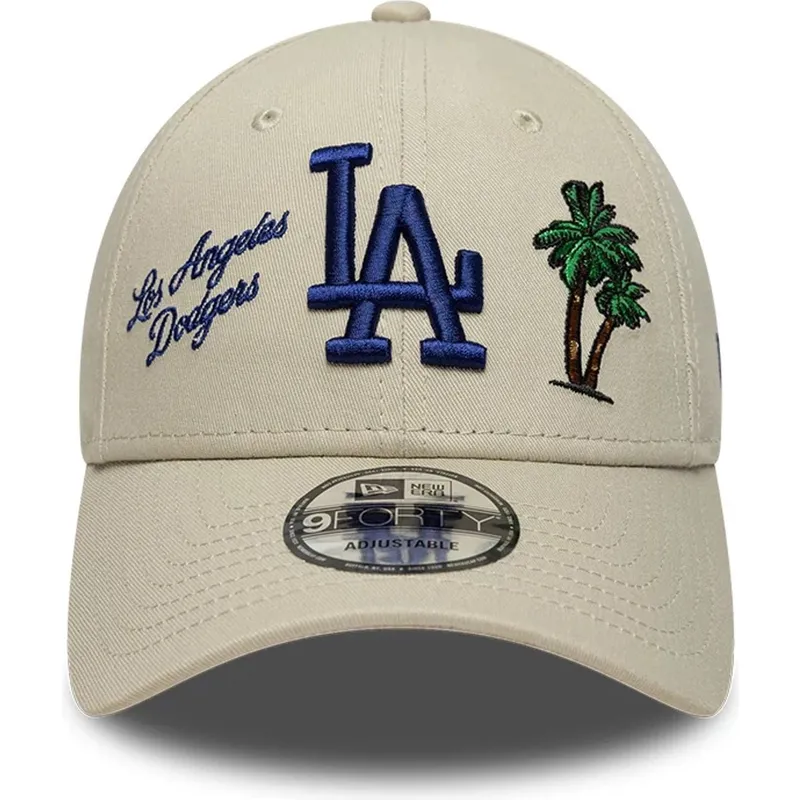 cap-zaobljena-beige-adjustable-strap-9forty-city-icon-los-angeles-dodgers-mlb-new-era