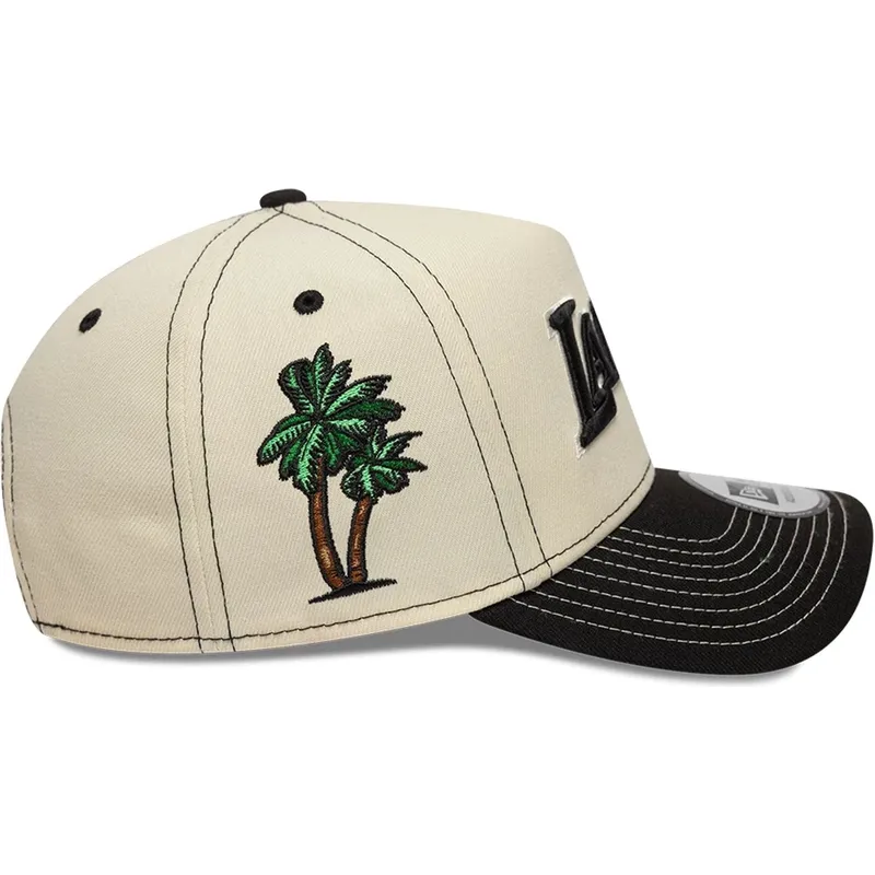 cap-zaobljena-beige-snapback-e-frame-city-icon-los-angeles-lakers-nba-new-era