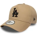 kapa-zaobljena-smeda-snapback-e-frame-league-essential-los-angeles-dodgers-mlb-new-era
