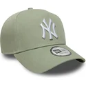 cap-zaobljena-green-snapback-e-frame-league-essential-new-york-yankees-mlb-new-era