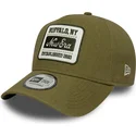 kapa-zaobljena-zelena-snapback-e-frame-patch-linen-new-era
