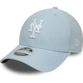 Cap zaobljena blue snapback claro 9FORTY M-Crown Linen New York Mets MLB New Era