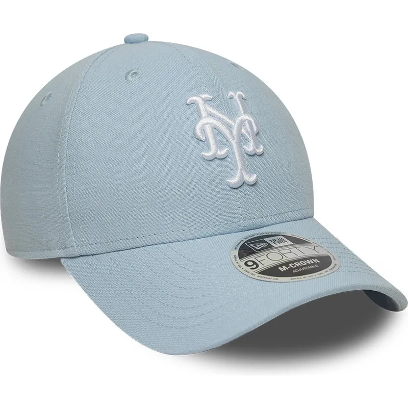 kapa-zaobljena-plava-snapback-9forty-m-crown-linen-new-york-mets-mlb-new-era