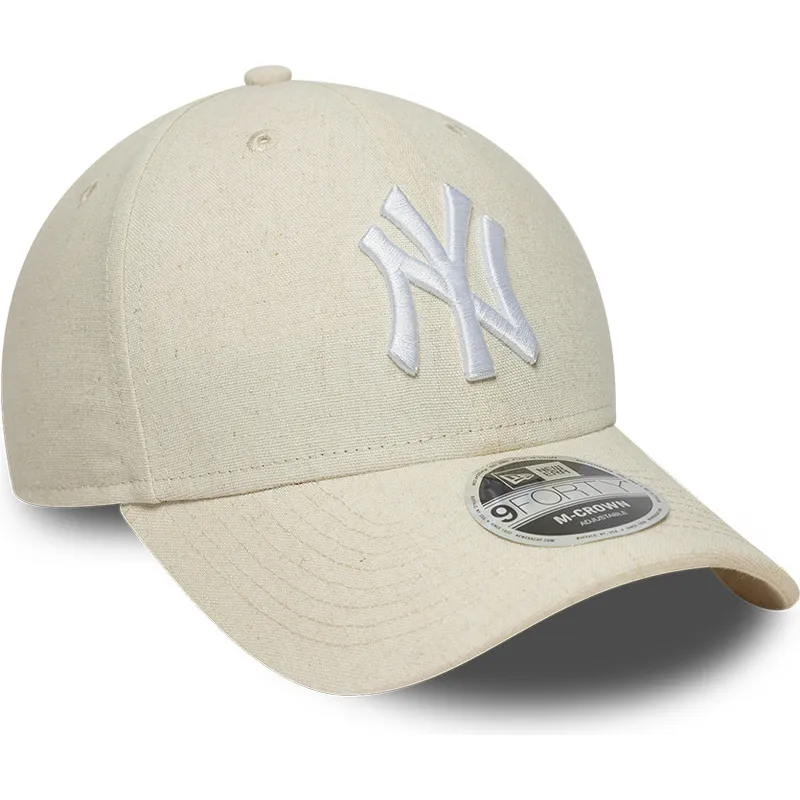 kapa-zaobljena-bez-snapback-9forty-m-crown-linen-new-york-yankees-mlb-new-era