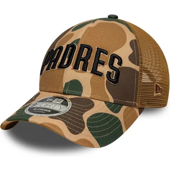 Kape zaobljena maskirni snapback 9FORTY M-Crown Wordmark San Diego Padres MLB New Era
