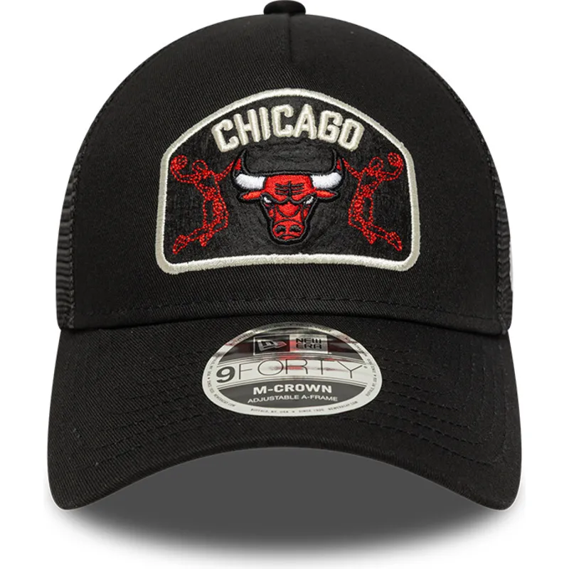 cap-zaobljena-black-snapback-9forty-m-crown-a-frame-chicago-bulls-nba-new-era