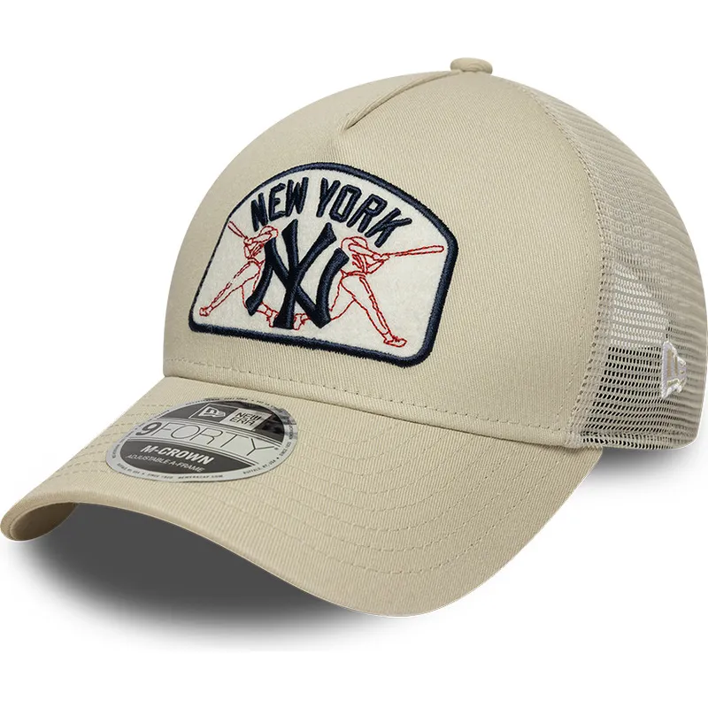 cap-zaobljena-beige-snapback-9forty-m-crown-a-frame-new-york-yankees-mlb-new-era cap-zaobljena-beige-snapback-9forty-m-crown-a-frame-new-york-yankees-mlb-new-era