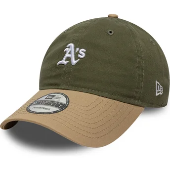 Cap zaobljena multicolor adjustable strap 9TWENTY Mini Washed Contrast Oakland Athletics MLB New Era