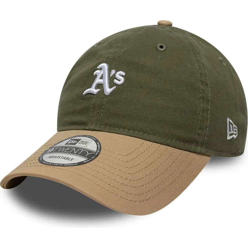 kapa-zaobljena-visebojno-podesiv-9twenty-mini-washed-contrast-oakland-athletics-mlb-new-era