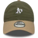 kapa-zaobljena-visebojno-podesiv-9twenty-mini-washed-contrast-oakland-athletics-mlb-new-era
