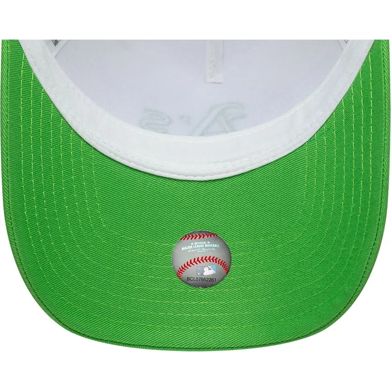 kapa-zaobljena-zelena-snapback-a-frame-league-essential-oakland-athletics-mlb-new-era