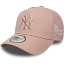 cap-zaobljena-pink-snapback-a-frame-outline-new-york-yankees-mlb-new-era