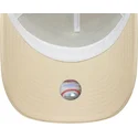 new-era-a-frame-outline-new-york-yankees-mlb-beige-trucker-hat-with-beige-logo