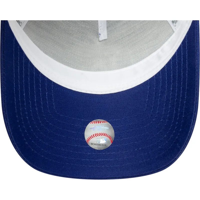 cap-zaobljena-blue-snapback-a-frame-side-patch-los-angeles-dodgers-mlb-new-era
