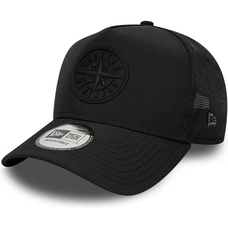 kapa-zaobljena-crna-snapback-a-frame-sport-seattle-mariners-mlb-new-era