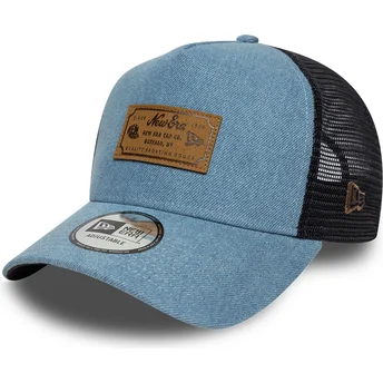 Cap zaobljena blue snapback A Frame New Era