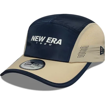 Cap zaobljena 5 panel navy blue adjustable strap Runner New Era