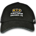 cap-zaobljena-black-adjustable-strap-the-90s-homenage