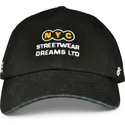 homenage-curved-brim-ny-dreams-just-kids-the-90s-black-adjustable-cap