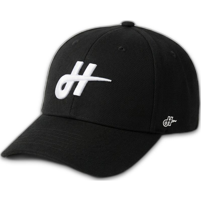 cap-zaobljena-black-adjustable-strap-the-90s-homenage