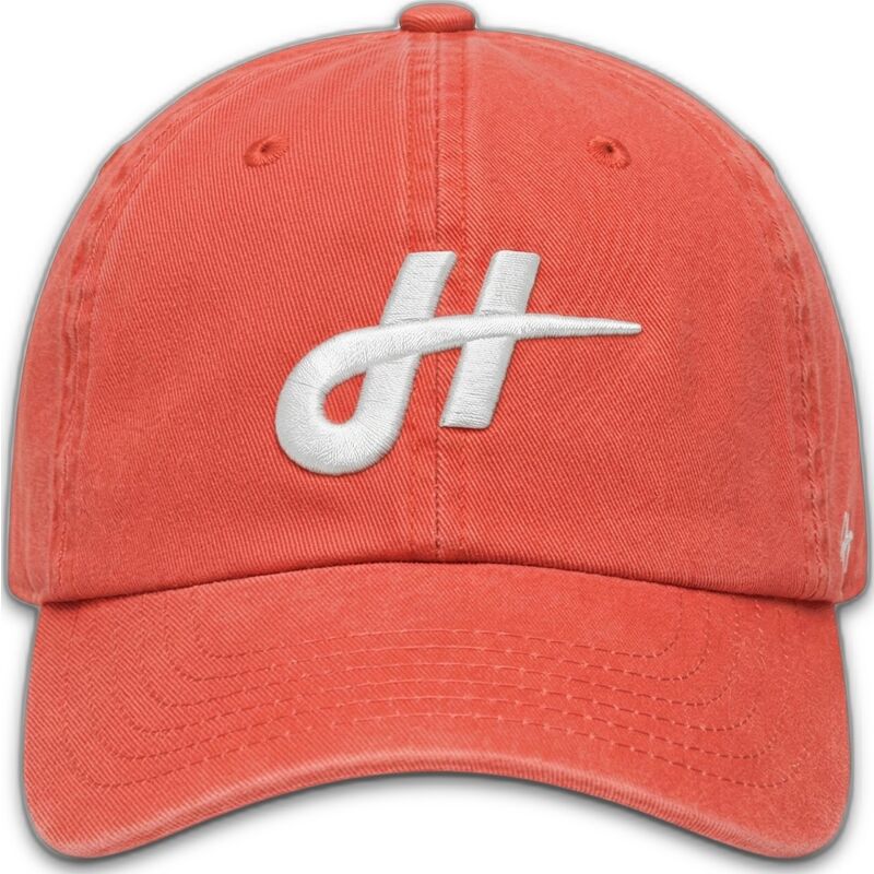 cap-zaobljena-orange-adjustable-strap-the-90s-homenage