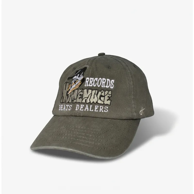 homenage-curved-brim-records-music-shapes-identity-the-90s-dark-grey-adjustable-cap