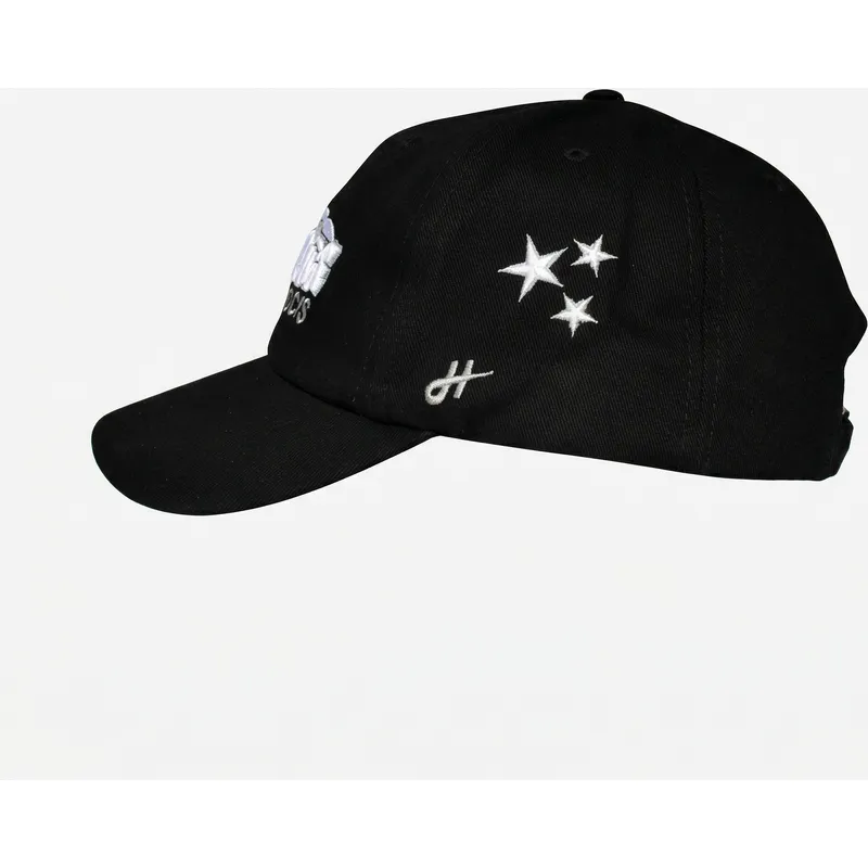 homenage-curved-brim-music-world-music-shapes-identity-the-90s-black-adjustable-cap