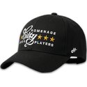cap-zaobljena-black-adjustable-strap-the-ball-homenage