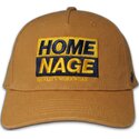cap-zaobljena-brown-snapback-the-retro-homenage