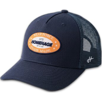 Cap zaobljena navy blue snapback The Trucker Homenage