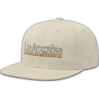 Kape ravna bež snapback Los Angeles Skylines The Snap Homenage