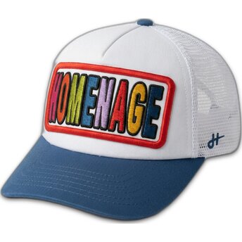 Cap zaobljena blue snapback The Trucker Homenage