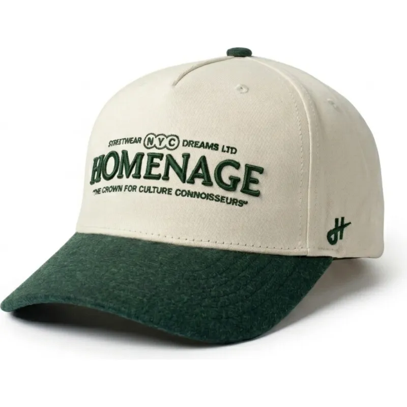 homenage-curved-brim-liberty-sport-the-retro-beige-and-green-snapback-cap