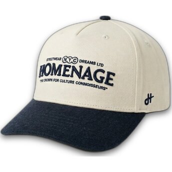 Cap zaobljena beige snapback The Retro Homenage