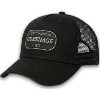 Cap zaobljena black snapback The Trucker Homenage