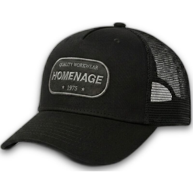 kape-zaobljena-crna-snapback-the-trucker-work-1975-workwear-the-homenage