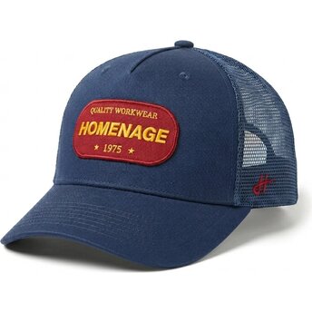 Cap zaobljena navy blue snapback The Trucker Homenage