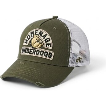 Kapa zaobljena zelena snapback The Trucker Underdogs The Homenage