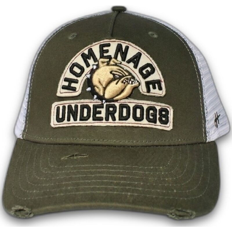 kape-zaobljena-zelena-snapback-the-trucker-underdogs-the-homenage