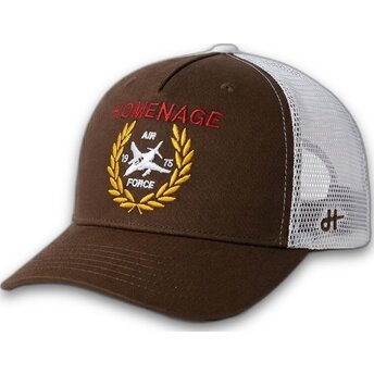 Cap zaobljena brown snapback The Trucker Homenage